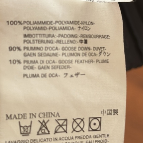 Dsquared2 Down Insulated Black Jacket Size 52 - Picture 6 of 8